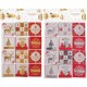 BIGLIETTI BUON NATALE 6X6 SET24 62123