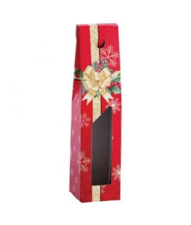 SCATOLA P/BOTTIGLIA NATALE 9X9X38H 1PS