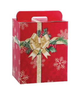 SCATOLA PORTA PANETTONE 28X21X34H 121176