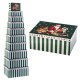 SET SCATOLE NAT.VERDE RIGATO 10PZ 121282