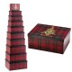 SET SCATOLE NAT.TARTAN 10PZ RETT.121293