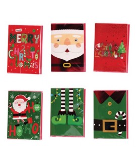 BIGLIETTO BUON NATALE 12X17 121398
