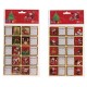 ETICHETTE ADESIVE NATALE 30PZ 121499