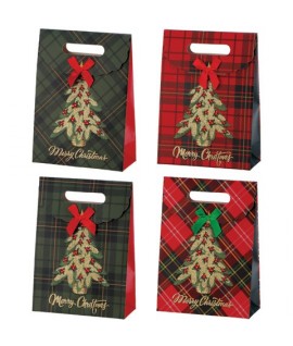 SHOPPER NAT TARTAN 20X9X27H 121568