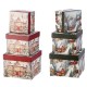 SET SCATOLE NATALE QUADRATE 3PZ 122410