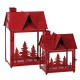 LANTERNE FERRO NAT ROSSE 2PZ 122714