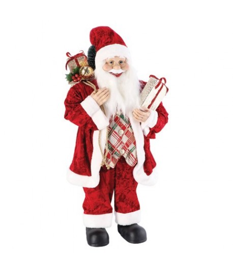 BABBO NATALE ROSSO CM37X25X105H 122867