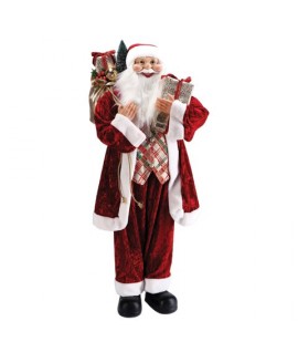 BABBO NATALE ROSSO CM,40X30X145H 122868