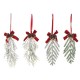 RAMETTO C/PERLE DEC.NATALE 12X22 123071