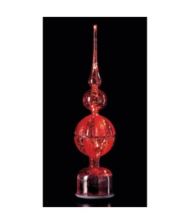 PUNTALE LED ROSSO AMBR. D8X40H 123356