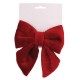 FIOCCO VELLUTO NAT BORDEAUX 13X15 123959