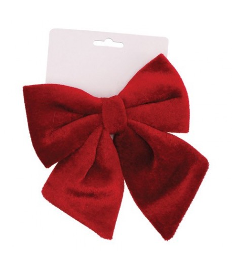 FIOCCO VELLUTO NAT BORDEAUX 16X19 123960