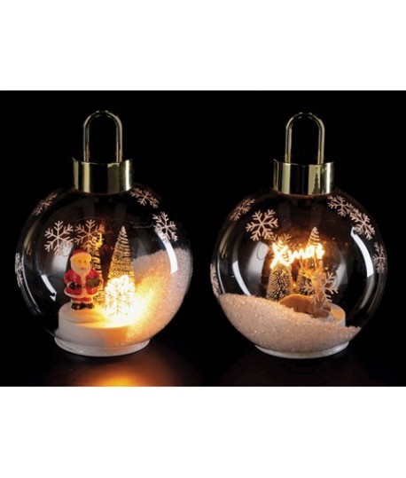 SFERA LED NATALE DECOR.D15X20H 124503