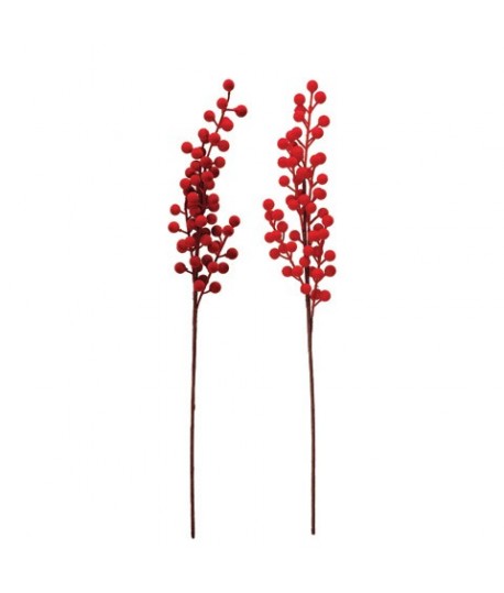 RAMO C/BACCHE ROSSE NATALE CM60 124850