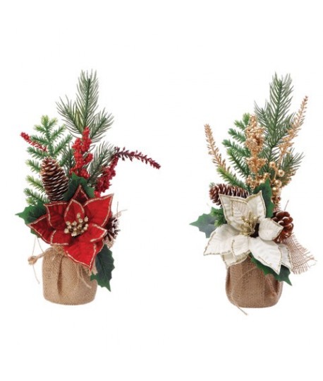 FIORI STELLA NATALE BASE JUTA 35H 125251
