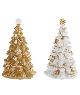 ALBERO NATALE RESINA D12X20H 126792