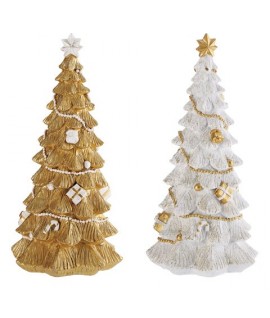 ALBERO NATALE RESINA D16X35H 126793