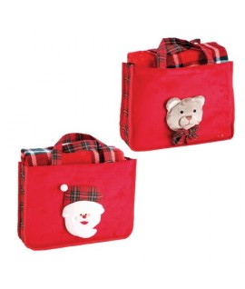 COPERTA NATALE TESSUTO 150X180 127821