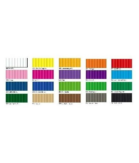 CART ONDULATO 50X70 COLORI ASSORTITI 10F