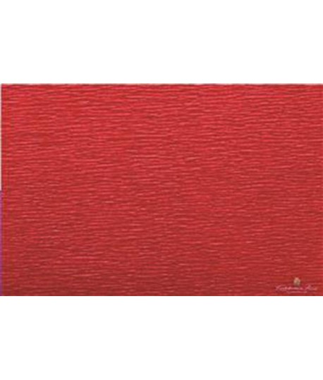 CARTA CRESPA 60G H50 ROSSO SC 319 10RT