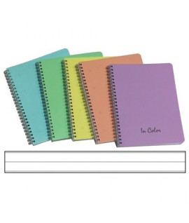 BLOC INCOL.A5 SPIRALE PPL 1R PASTEL GR80