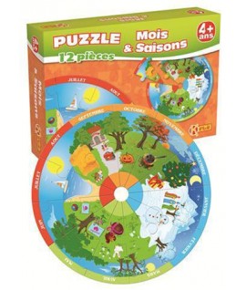 PUZZLE TONDO 6832 "STAGIONI" 12PZ