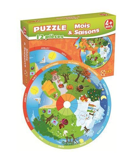 PUZZLE TONDO 6832 "STAGIONI" 12PZ