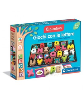 CLEMENTONI 16707 LEGNO GIOCHI C/LETTERE