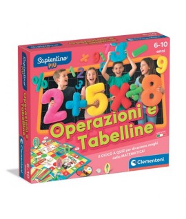 CLEMENTONI 16596 OPERAZIONI E TABELLINE