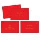BIGLIETTO BN 9X14 LIBRO ROSSO 2030 100PZ