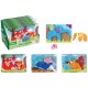 GLOBO 43418 GIOCA PUZZLE LEGNO ANIMALI