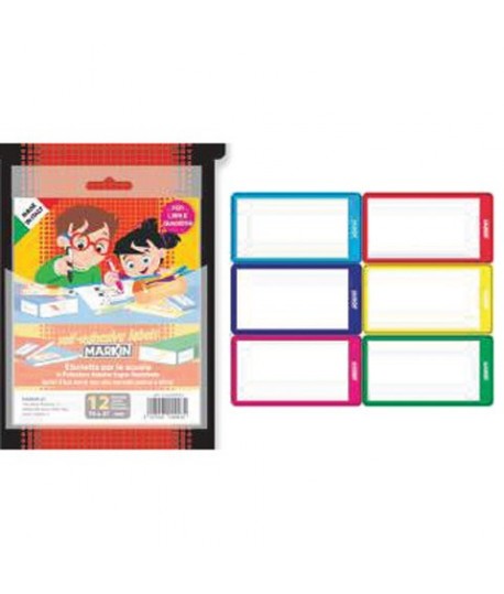 ETICHETTE SCUOLA 70*37MM 12PZ