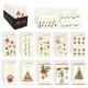 BIGLIETTO BN 9X14 DECOR 4987 120PZ