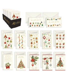 BIGLIETTO BN 9X14 DECOR 4987 120PZ