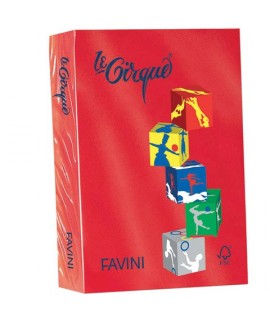 CARTA LE CIRQUE A4 80G ROSSO 209 500FF