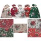 BUSTA PNP CM 16X25 XMAS FLOWER 100PZ