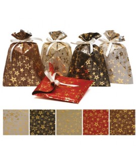 BUSTA PNP CM 20X35 FABRIC STAR 100PZ