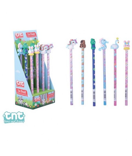 MATITA TNT ZOO PENCIL C/GOMMINA