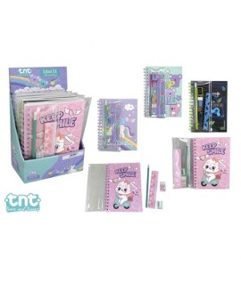 SET CARTOLERIA TNT SCHOOL KIT 92067