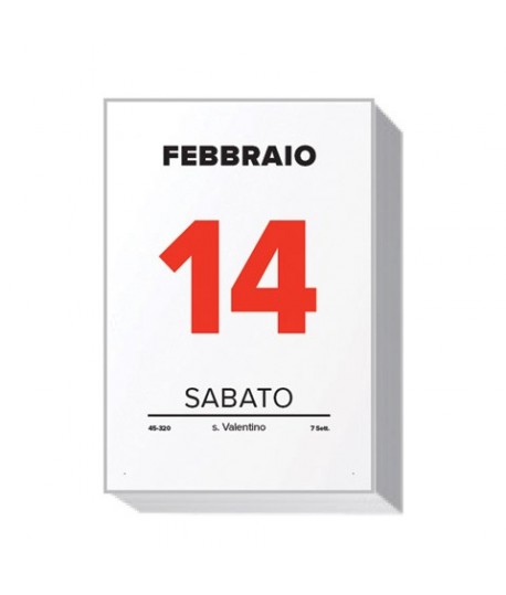 BLOCCO CALENDARIO 207 5,8X8,5 COMUNE D.