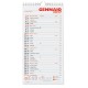 CALENDARIO OLANDESE 17X33 CO001