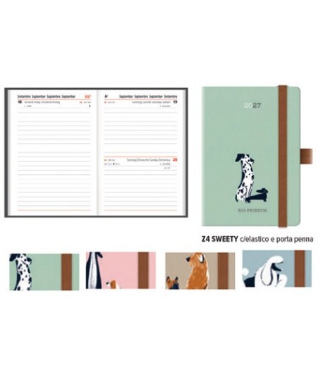 AGENDA GIORN.9X13 CB SD SWEETY 118Z4
