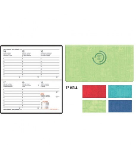 AGENDA SETTIM.8X15-O CB WALL I80TF