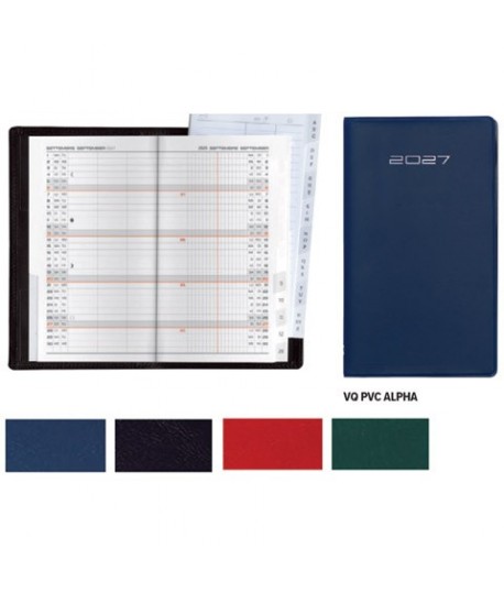 AGENDA MENSILE 9X16 CB MEMOR.ALFA 176VQ