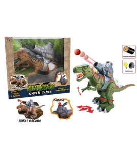 TOYS 28033 CYBER T-REX CAMMINA E SPARA