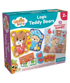 LISCIANI 119974 BABY LOGIC TEDDY BEARS