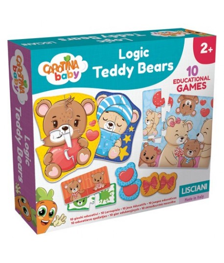LISCIANI 119974 BABY LOGIC TEDDY BEARS