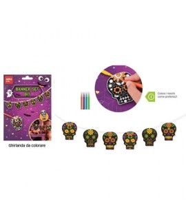 GHIRLANDA DA COLORARE HALLOWEEN A020781
