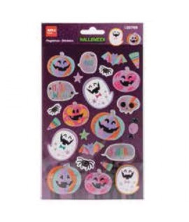 STICKER HALLOWEEN ZUCCA ROSA APLI 20766