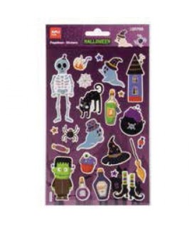 STICKER HALLOWEEN SCHELETRO APLI 20769